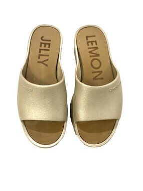 Lemon Jelly Sunny Platform Sandals Slides EU 37